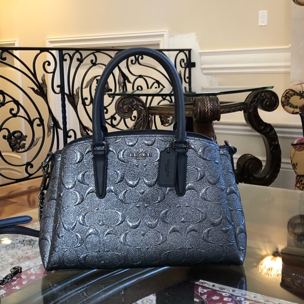 3pcs NWT Coach Sage satchel&wallet&wristlet - Picture 6 of 8